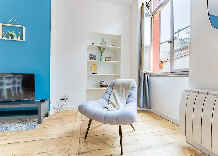 アパート Le Beau Malcousinat Place Nationale Wifi Debit モントーバン